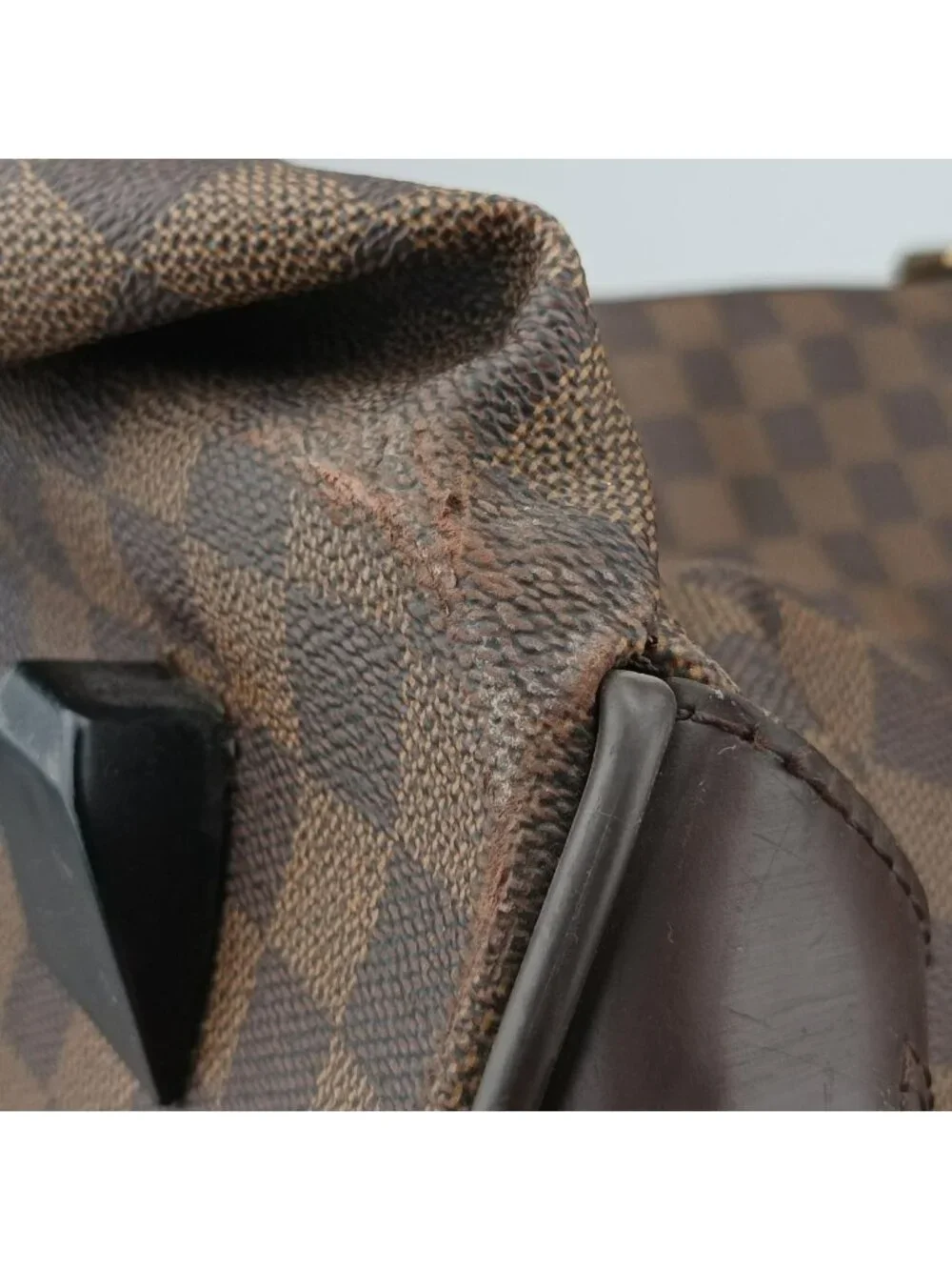 Louis Vuitton Eole 50 Damier Ebene Canvas Handbag